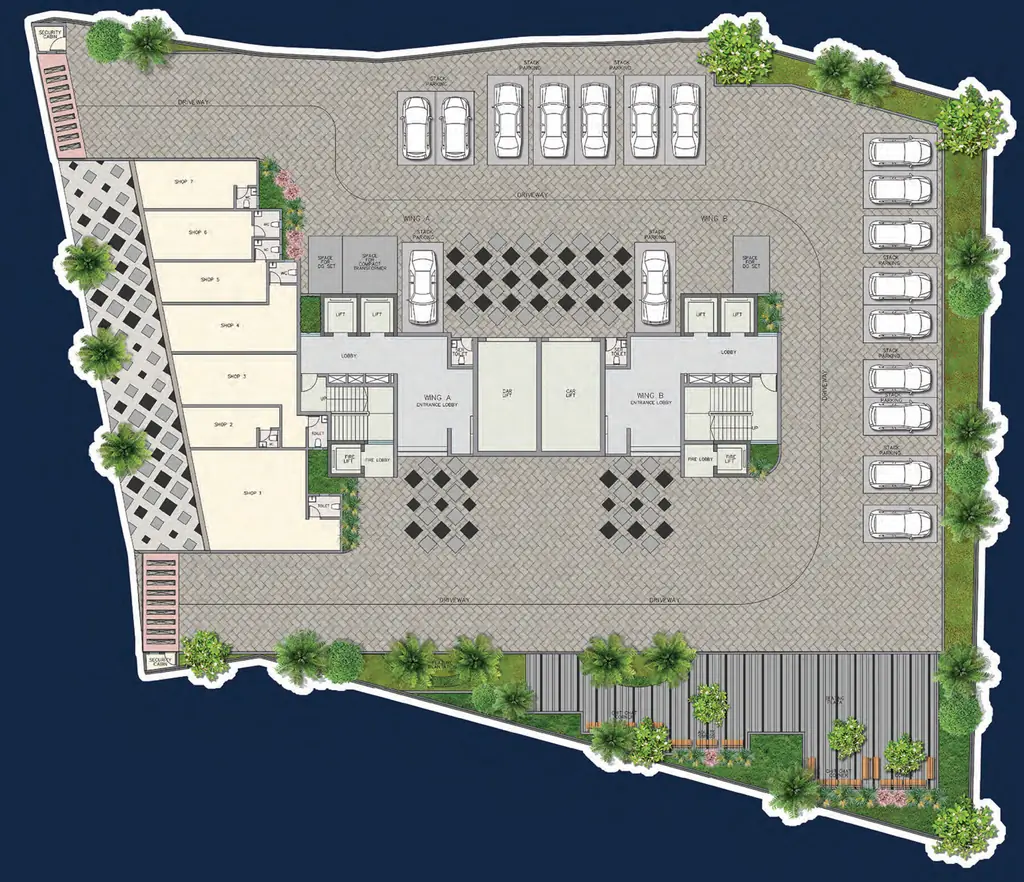 Master Plan of Silicon Avenue in Mulund East, Mumbai - Image 381909