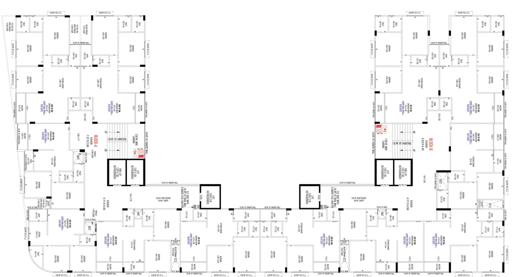Floor Plan of Maruti Gokul Palace in Hanspura, Ahmedabad - Image 380311