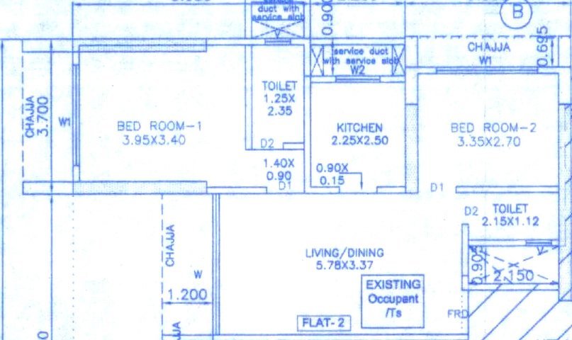 2 BHK Flat in Sai Legacy in Mulund East, Mumbai - Image 908841