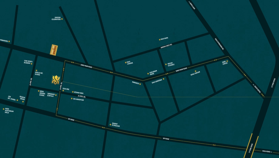 Location of Sanvicasa Saharsh - Image 380371