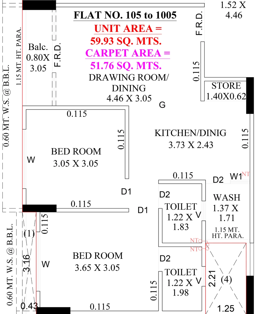 2 BHK Flat in HR Bilipatra 2 in Daskroi, Ahmedabad - Image 908174