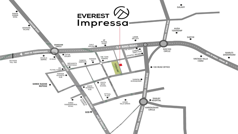 Location of Maruti Everest Impressa - Image 380338