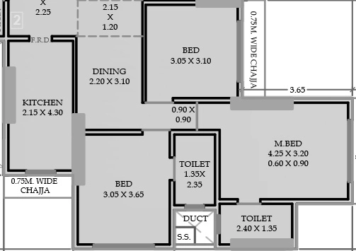 3 BHK Flat in Rite Bimal Apartments CHSL in Mulund East, Mumbai - Image 916163