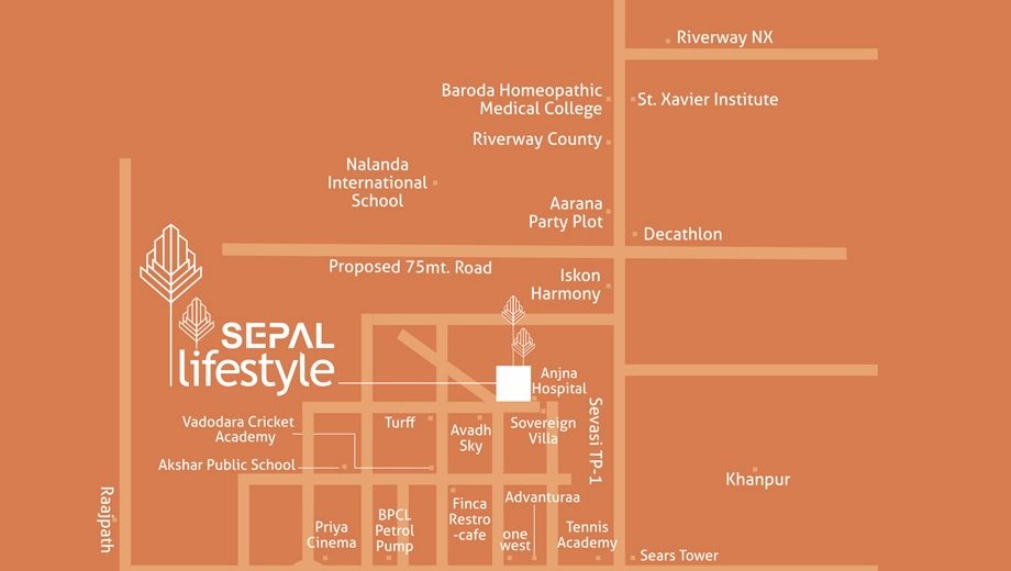 Location of Sepal Lifestyle - Image 380391