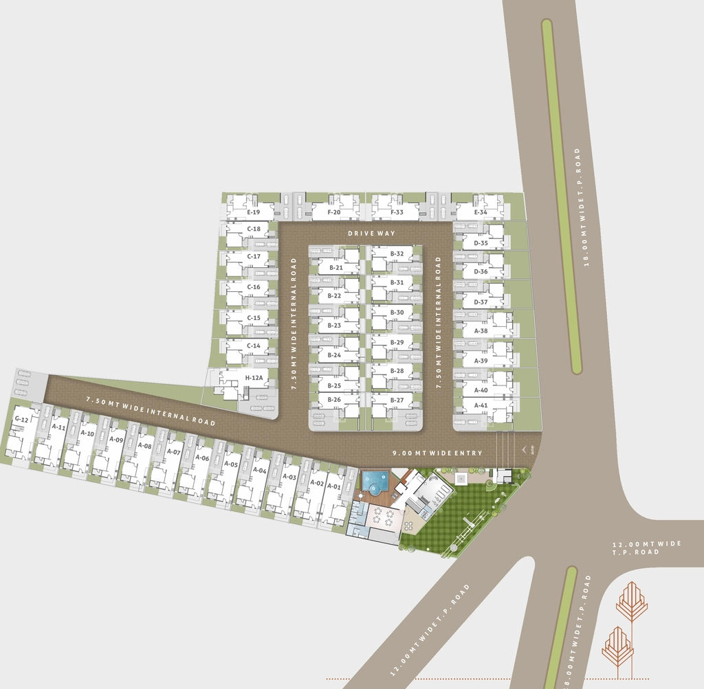 Master Plan of Sepal Lifestyle in Sevasi, Vadodara - Image 380392