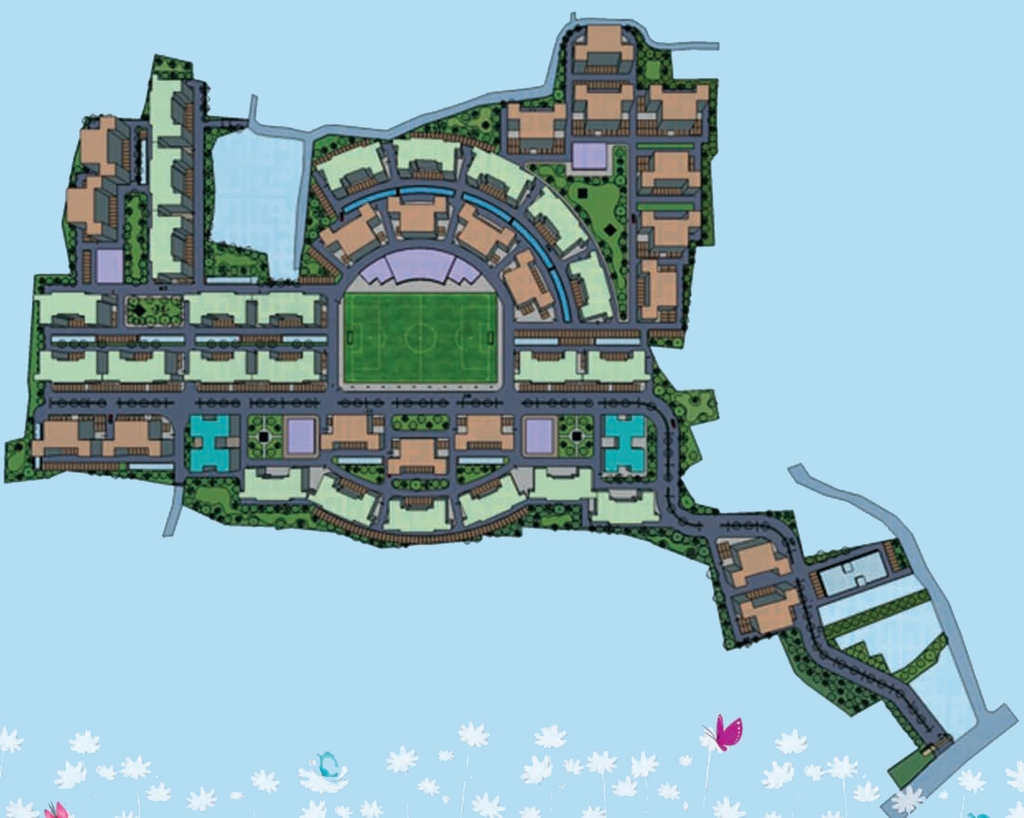 Master Plan of Ganguly 4 Sight Residency in Narendrapur, Kolkata - Image 381648