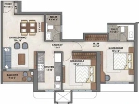 2 BHK Flat in Today Tattvam in Akurli, Navi Mumbai - Image 908201