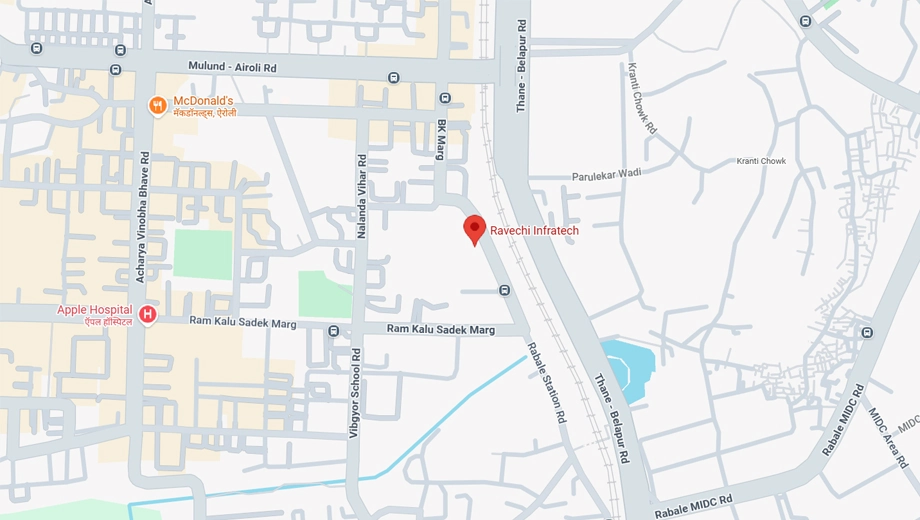 Location of Ravechi Pyramid 24 in Airoli, Navi Mumbai - Image 380358