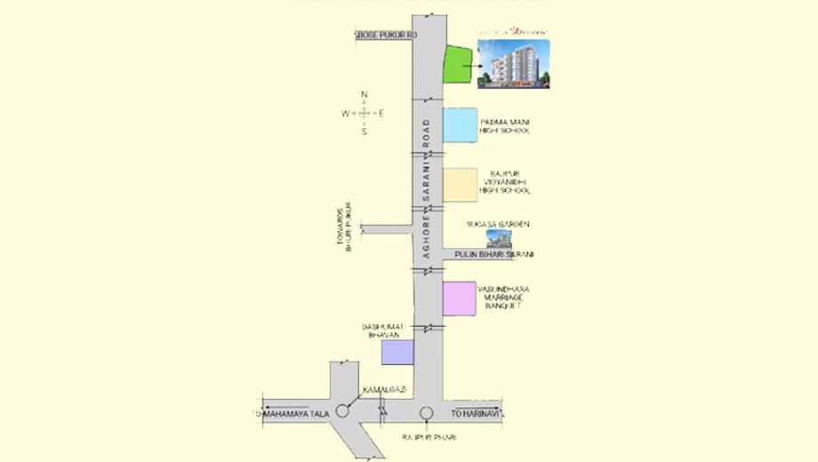 Location of Damask SU Casa Divine - Image 381627