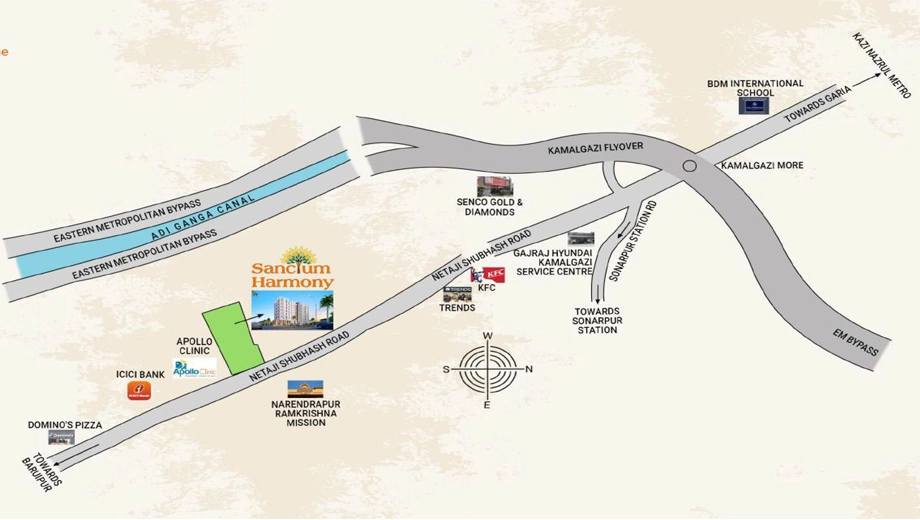 Location of TN Sanctum Harmony - Image 382044