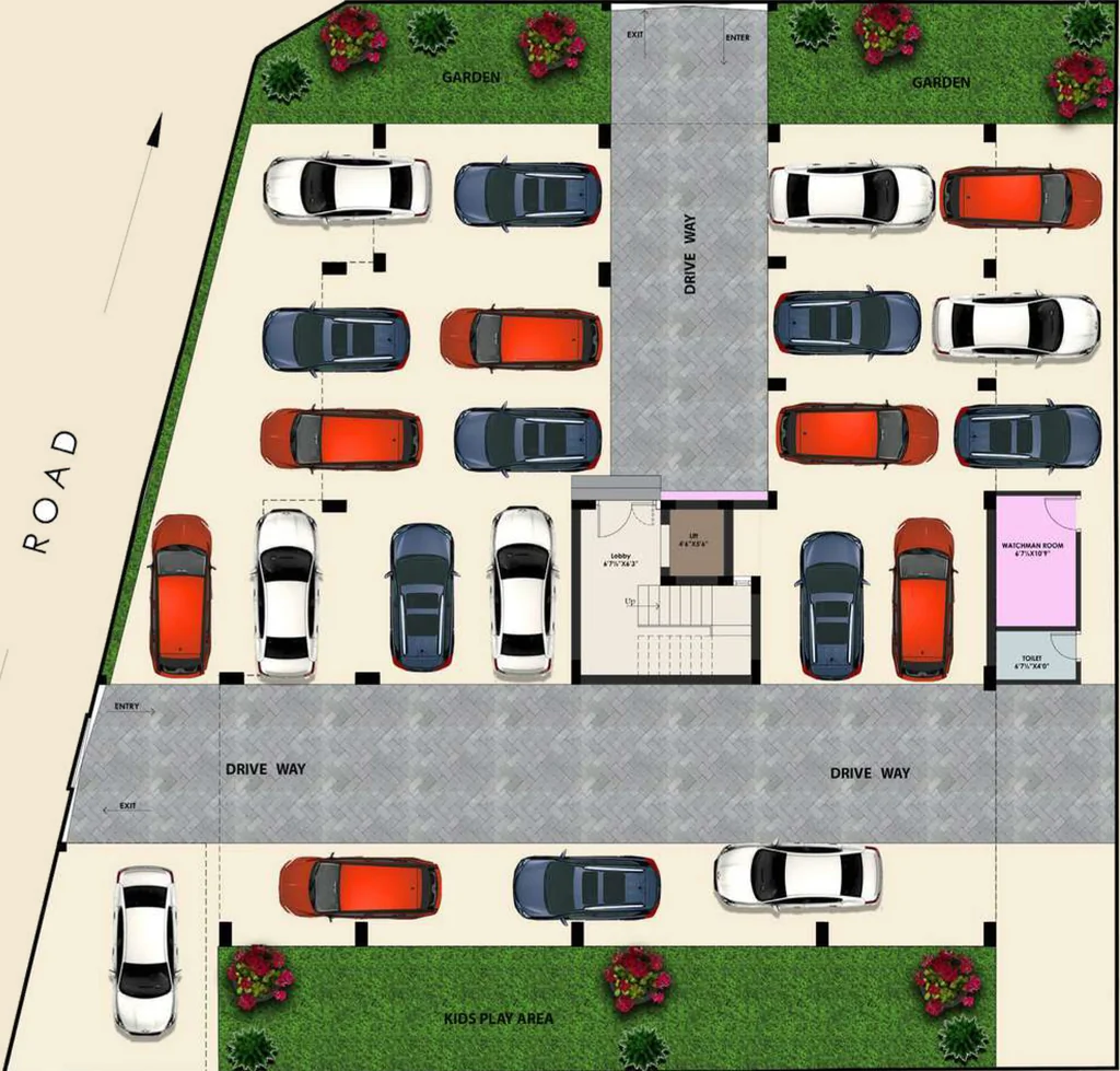 Master Plan of Avinya Spectra in Kodambakkam, Chennai - Image 380064