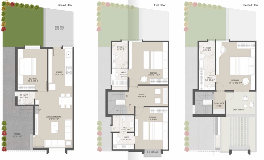 4 BHK House/Villa in Aamrapali Luxuria in Kalali, Vadodara - Image 908124
