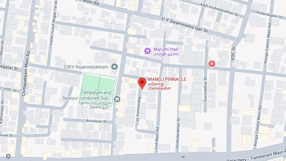 Location of Thulasi Manoj Pinnacle - Image 380186
