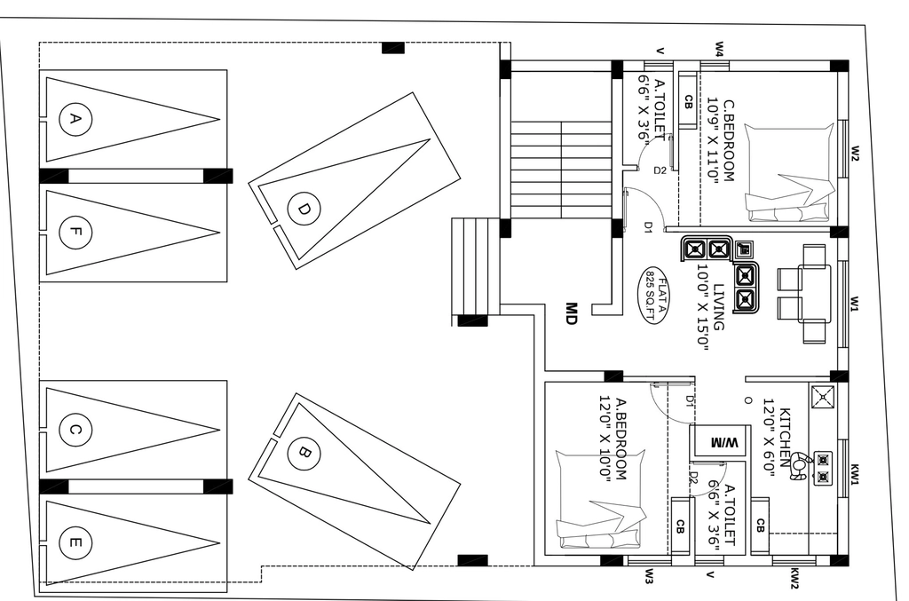 Master Plan of Thulasi Manoj Pinnacle in Rajakilpakkam, Chennai - Image 380187