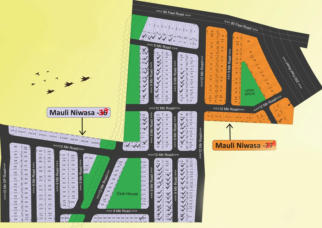 Master Plan of Mauli Niwasa 36 37 in Butibori, Nagpur - Image 384525