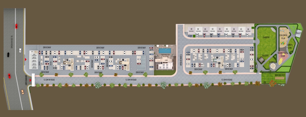 Master Plan of Skyjoy Sky 140 Winter in Besa, Nagpur - Image 382435