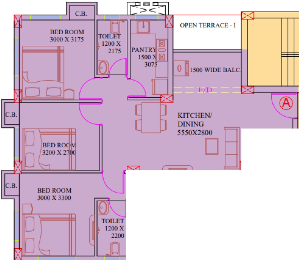 3 BHK Flat in Pelican Pitrashish Sky Walk in Narendrapur, Kolkata - Image 908770