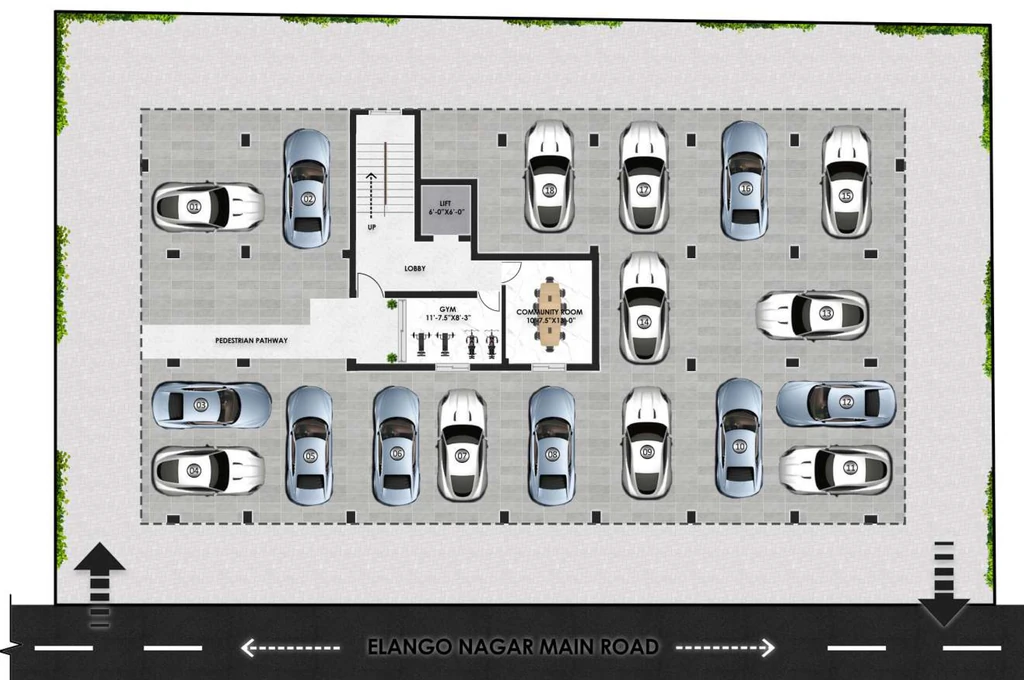 Master Plan of Traventure Nexus in Saligramam, Chennai - Image 380503