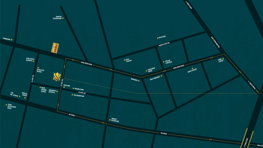 Location of Commercial Sanvicasa Saharsh - Image 381228