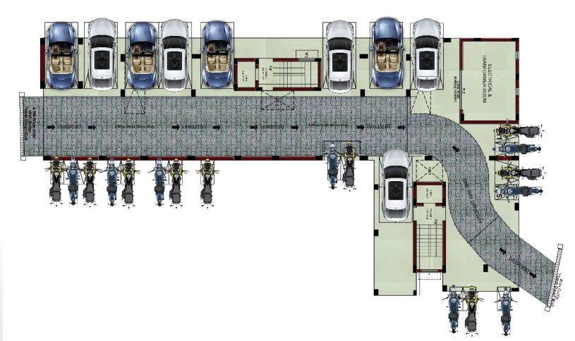 Master Plan of Snigdha Silver Stone in Alandur, Chennai - Image 380530