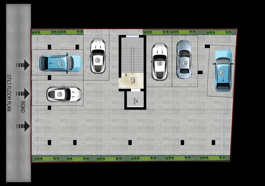 Master Plan of Traventure Athulya in Saligramam, Chennai - Image 380555