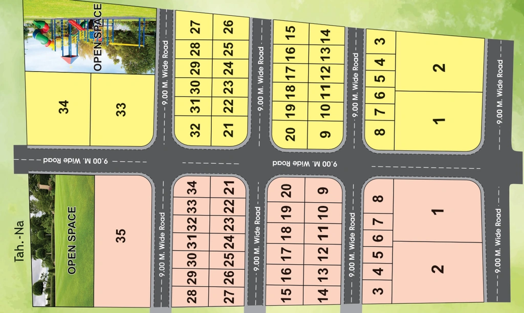 Master Plan of Fortune Abhimanyu City in Ghogali, Nagpur - Image 380666
