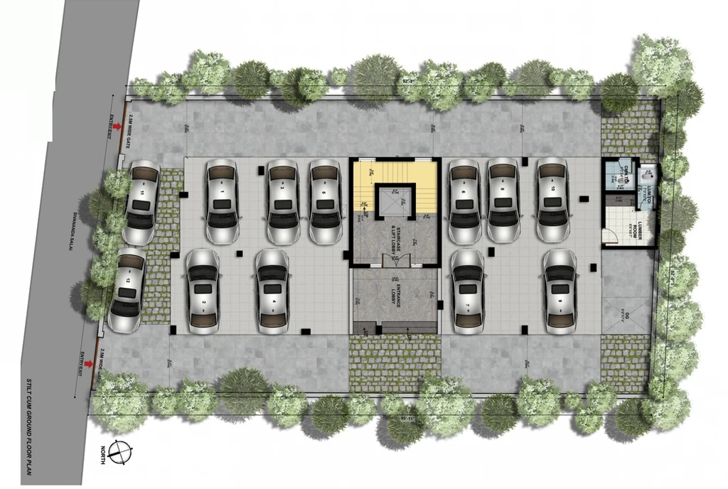 Master Plan of RMS Ayushmann in Choolaimedu, Chennai - Image 380702