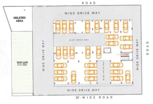 Master Plan of BKs Golden Homes in Bandlaguda Jagir, Hyderabad - Image 380735