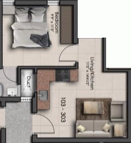 1 BHK Flat in RMS Pranav in Madipakkam, Chennai - Image 908370