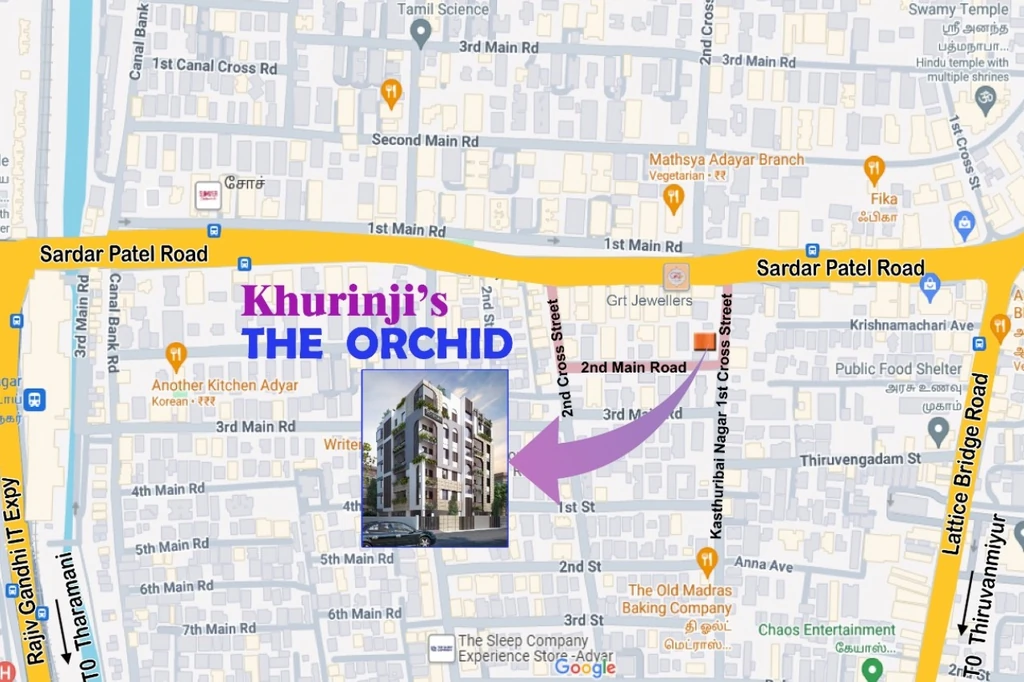 Location of Khurinji The Orchid - Image 380924