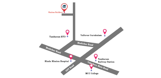 Location of Shalom Brindhavan Garden - Image 380980