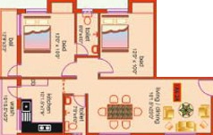 2 BHK Flat in KF Pearl in Perambur, Chennai - Image 908476