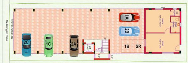 Master Plan of KF Pearl in Perambur, Chennai - Image 381030