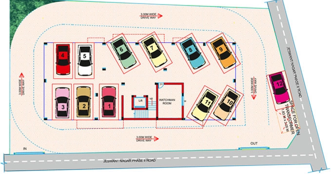 Master Plan of KF Dwaraka in Mogappair, Chennai - Image 381035