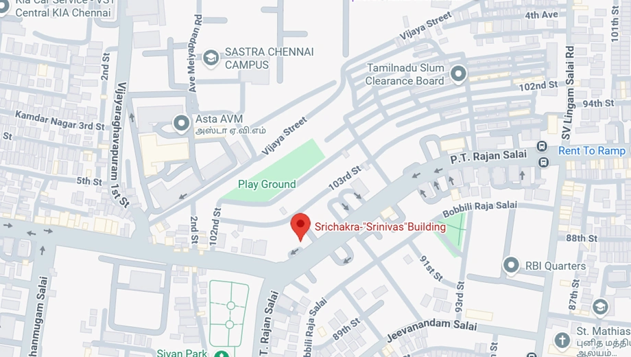 Location of Sri Chakra Srinivas in KK Nagar, Chennai - Image 381134