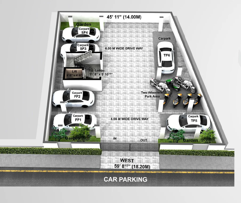 Master Plan of Meeras Heritage in Pallikaranai, Chennai - Image 381200