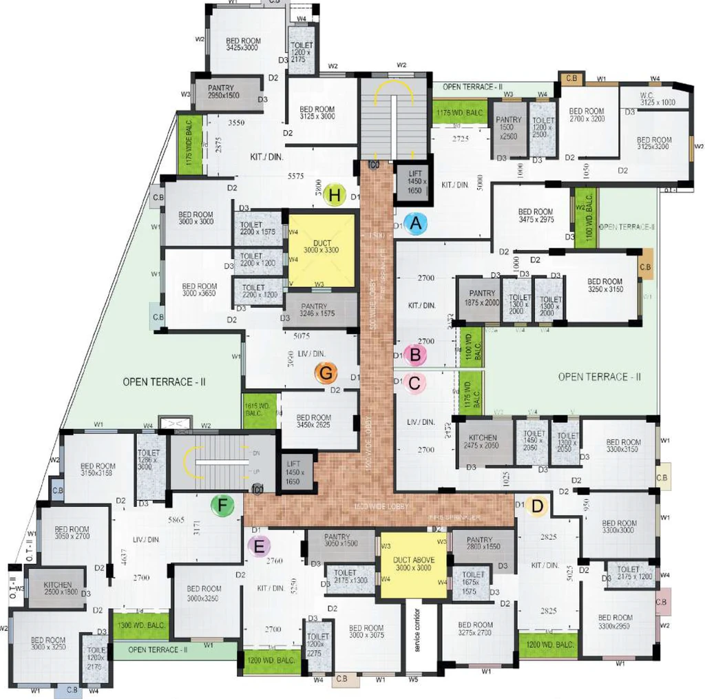 Floor Plan of Maa Dakshin Divine in Sonarpur, Kolkata - Image 382538