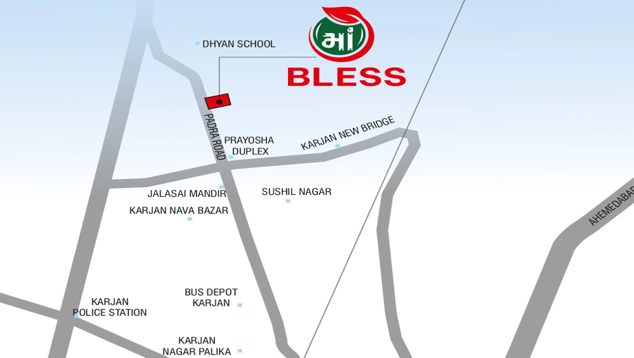 Location of Shree Maa Bless in Karjan, Vadodara - Image 381410