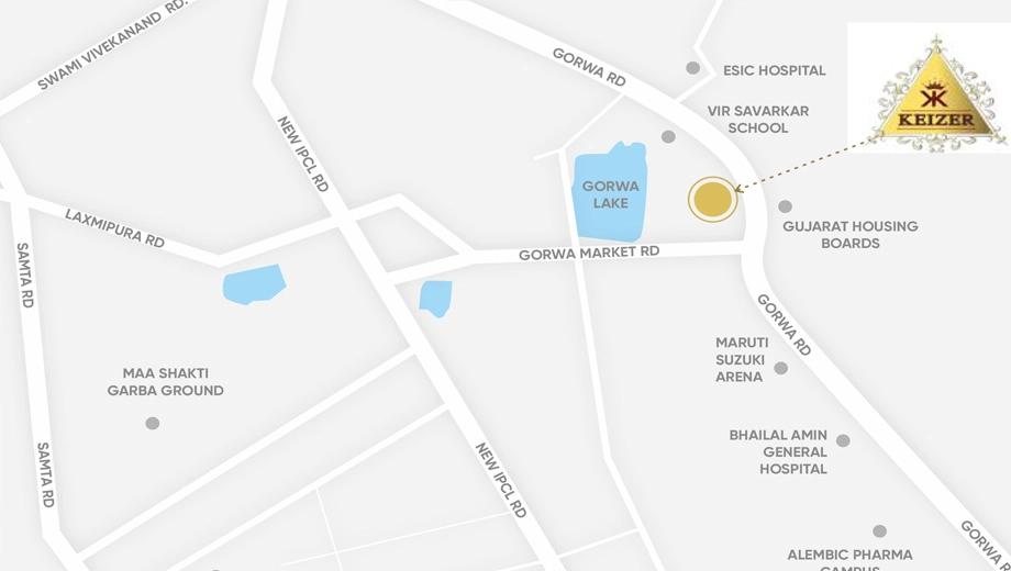 Location of Royal Keizer Resicom Plazaa - Image 381425