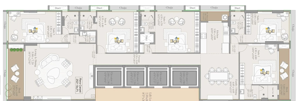 5 BHK Flat in Gurukrupa Maurya in Andheri East, Mumbai - Image 920626