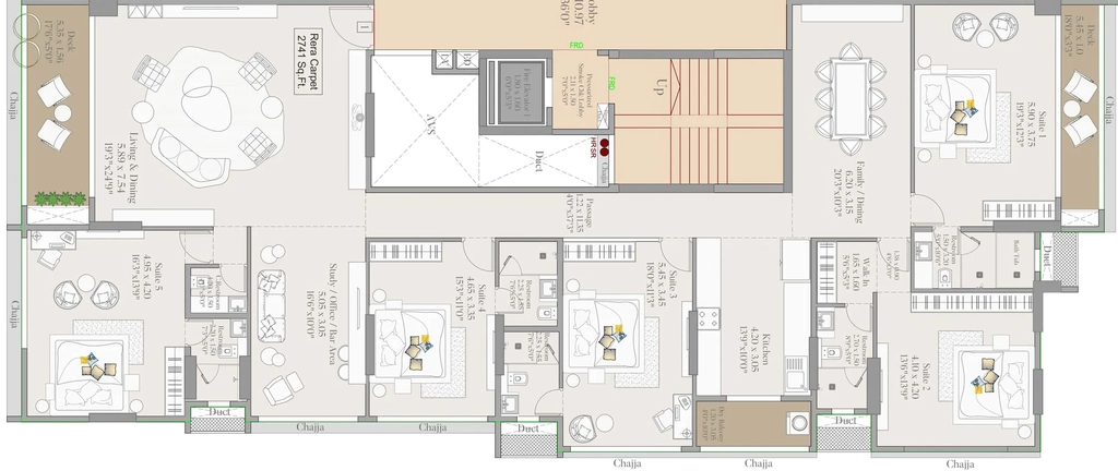 5 BHK Flat in Gurukrupa Maurya in Andheri East, Mumbai - Image 920627