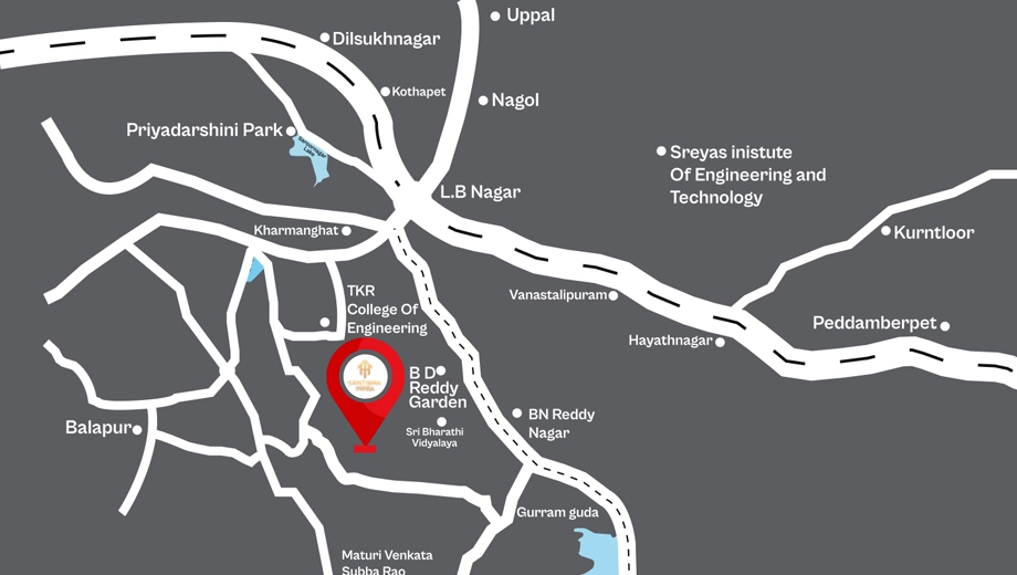 Location of Sristhira Urban Edge - Image 381505