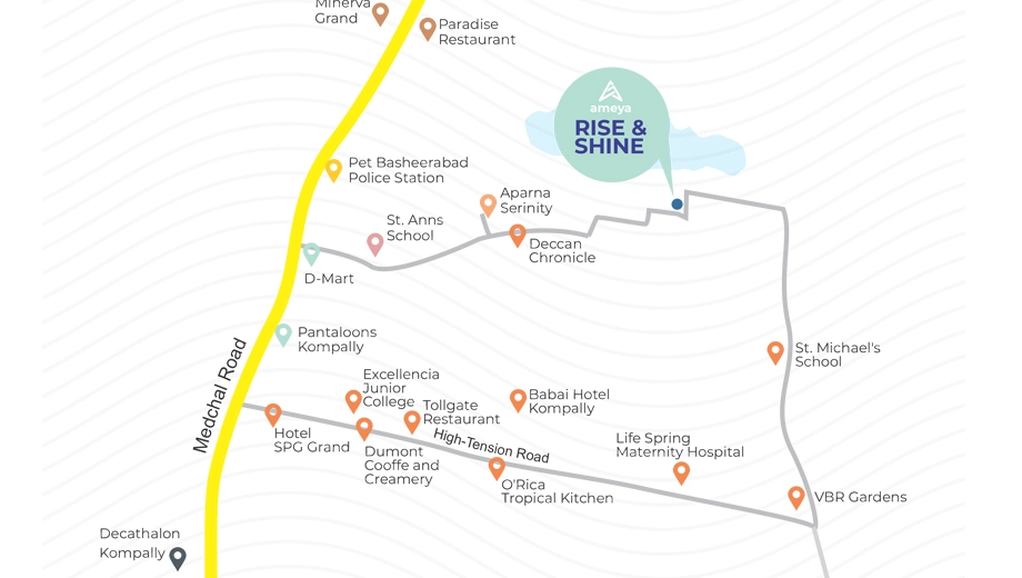 Location of Ameya Shine - Image 381581