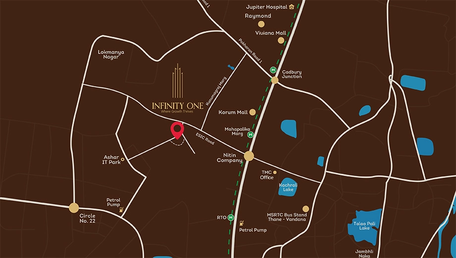 Location of Veedhan Infinity One - Image 382526
