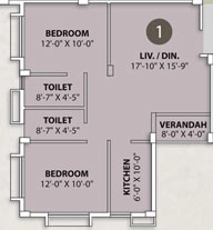 2 BHK Flat in Tirupati Paradise in Narendrapur, Kolkata - Image 909182
