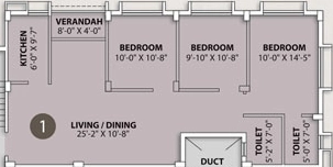 3 BHK Flat in Tirupati Paradise in Narendrapur, Kolkata - Image 909186