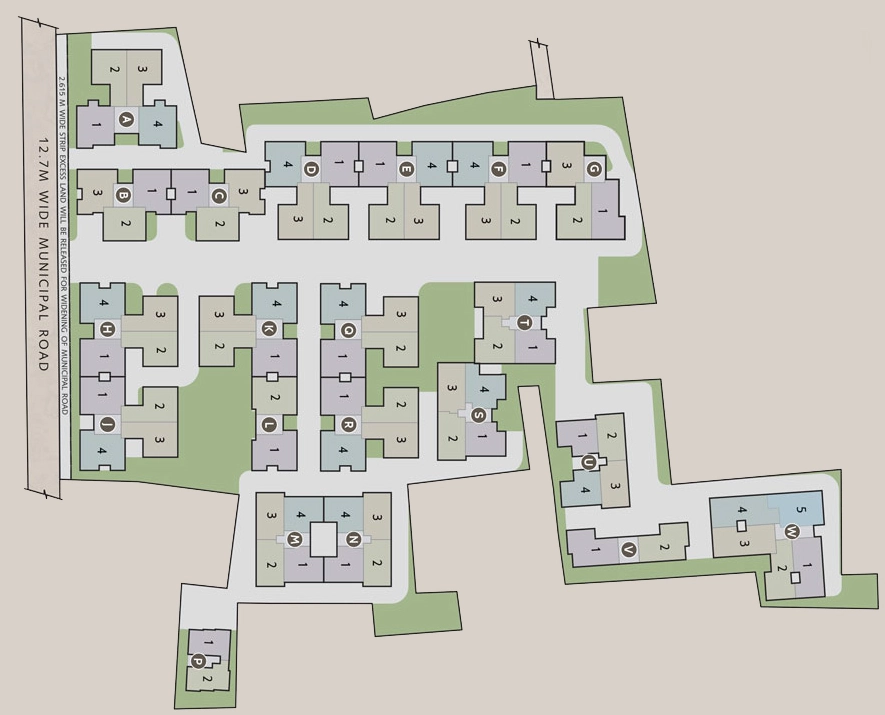 Master Plan of Tirupati Paradise in Narendrapur, Kolkata - Image 382648