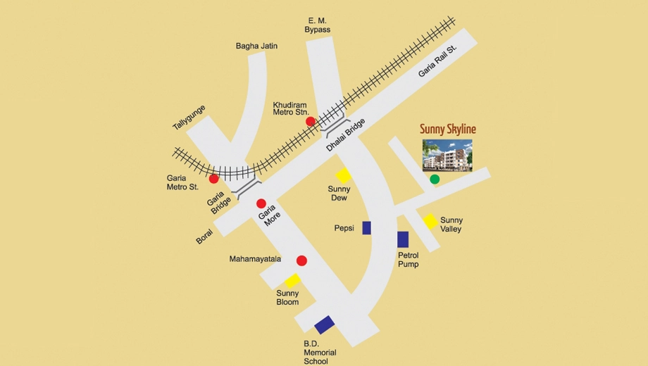 Location of Todi Sunny Skyline - Image 382658