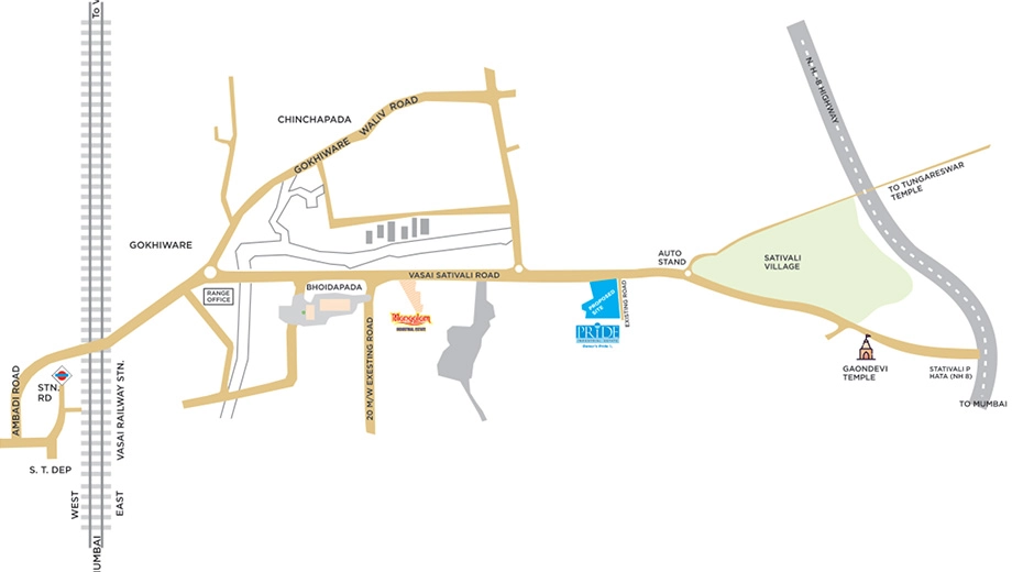 Location of Riddhi Pride Industrial Estate - Image 382348