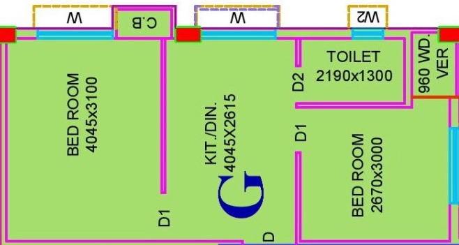 2 BHK Flat in Urban Gilt Apartments in Sonarpur, Kolkata - Image 909197